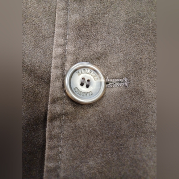 Marlboro Classics Vintage GUC Fully Lined Dark Brown Jacket Size EU 52 - Picture 11 of 16